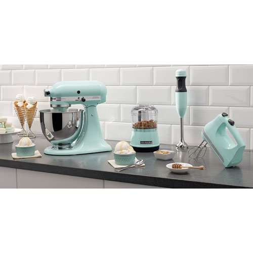 KitchenAid Ultra Power 5-Speed Hand Mixer (KHM512IC) - Ice Blue - Image 3